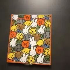 ミッフィー 折りたたみミラー オレンジ