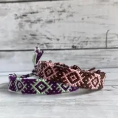 ミサンガ　プロミスバンド　オルテガ　ネイティブ　ペア