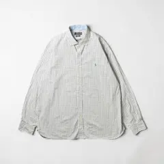 ラルフローレン チェックシャツ XL ビッグシルエット 古着 ボタンダウン 長袖