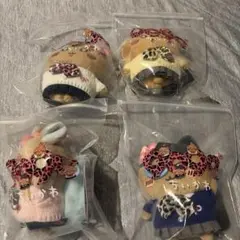 9090 ちいかわ ギャル マスコット 4体セット ハチワレ うさぎ モモンガ