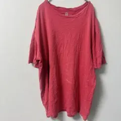 TOMMY HILFIGER レディース 赤 オーバーサイズ Tシャツ 【XL】