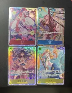 【美品】ワンピースカードゲーム ヒロインズエディション　ナミSR ロビンSR 他
