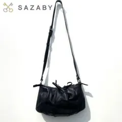 SAZABY サザビー ショルダーバッグ レザー 本革　美品✨