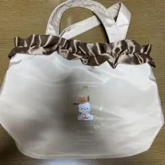 ポチャッコ ポチャコ ハンドバック フリルトートバッグ