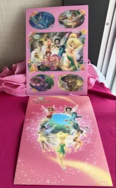 Disney Tinker Bell クリアファイルと下敷きセット❗️新品未使用のサムネイル