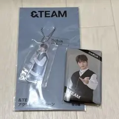 &team HARUA ハルア　缶バッジ アクリルキーチェーン