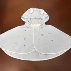 familiar ファミリア クマ耳フード付きケープ