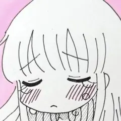 【匿名配送】手描きイラスト オリジナル 創作 『ドローイング風②』