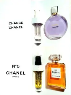 CHANEL♡No.5＆チャンスオースプランディドサンプルセットのサムネイル