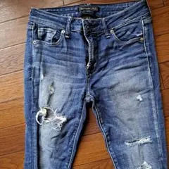 Abercrombie & Fitch ダメージ スキニーデニム 25