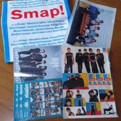 SMAP　ライブグッズ　バッグ　クリアファイル　シール　セット