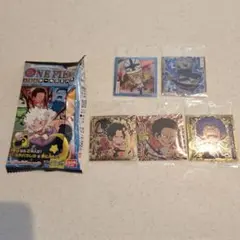 ONE PIECE ホログラムシール 5枚セット