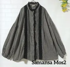 【ETHICAL CRAFTS　サマンサモスモス】レース♪　ブラウスのサムネイル