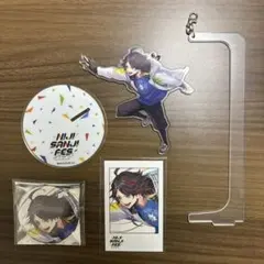 三枝明那 にじフェス2023 アクスタ　缶バッジ　チェキ