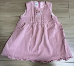 familiar ファミリア ジャンパースカート　ワンピース 80cm