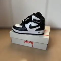 Stussy × Nike Air Force 1 Mid 22cm - メルカリ