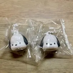 マスコットキャップチャームパステルカラーver. ポチャッコ　2点セット ガチャ
