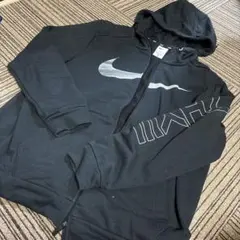 Nike フルジップパーカー Lブラック