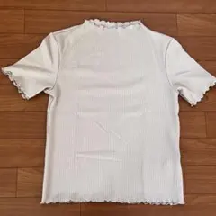 未使用 GU 半袖Tシャツ Sサイズ ベージュ