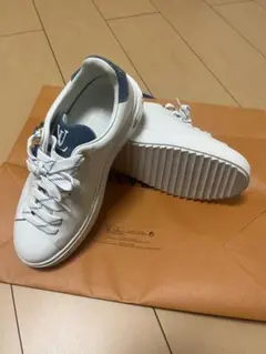 ルイヴィトン タイムアウトラインデニムレザースニーカー