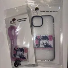 名探偵コナン30周年 iPhone13/14ケース＆ショルダー・工藤新一・毛利蘭