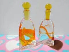 琉球ガラス 小型 デキャンタ ドレッシングボトル ディフューザー 花瓶 徳利 蓋