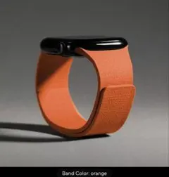 ミッドナイトブルーの42mm Apple Watch用バンド。