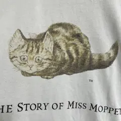 ★サマンサモスモス　ピーターラビット　 猫イラスト Tシャツ 半袖★