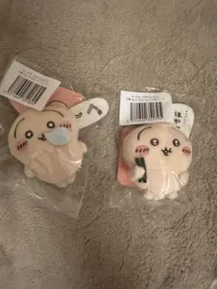 【新品】ちいかわ うさぎだらけくじ E賞 ぬいぐるみバッジ ぐ〜&ほかッセット