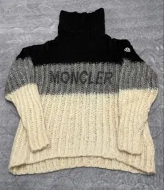 MONCLER タートルネックモヘアニットセーター