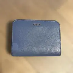 FURLA 二つ折り財布 ネイビー