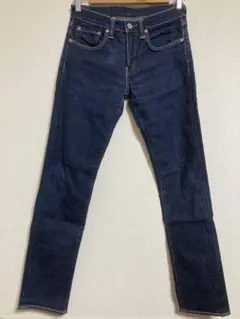 ④リーバイス メンズデニム 511W28 L32 色落ち スレありリメイクバッグ