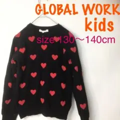GLOBAL WORK kids 130～140cm ニットトレーナー