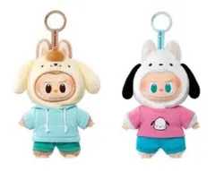 ◾️新品未開封ラブブサンリオコラボ　ポムポムプリンポチャッコ２個セット
