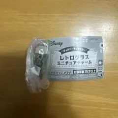 ディズニーキャラクター レトログラスミニチュアチャーム ミッキー