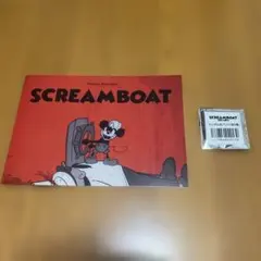 SCREAMBOAT スクリームボート　パンフレット＋缶バッジ