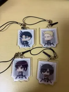 進撃の巨人 3wayストラップコレクション 全種 - メルカリ