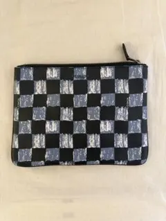 coach チェック柄 クラッチバッグ