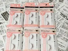 セリアつけまつげ03中央用ポイント ライトブラウン６点セットのサムネイル
