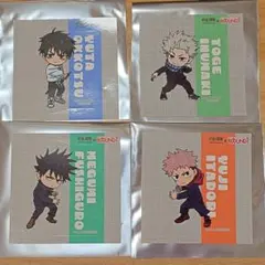 呪術廻戦　５周年　ラウンドワン限定　ステッカー　４枚セット