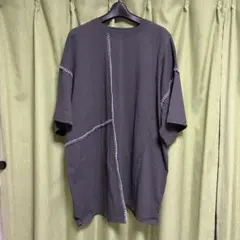 LEPSIM グレー オーバーサイズ Tシャツのサムネイル