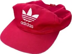 【Old adidas】 adidas キャップ レッド