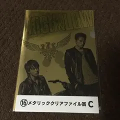 HiGH&LOW LAWSONくじ クリアファイル 雨宮兄弟