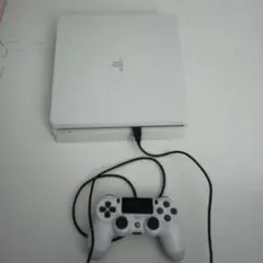 ホワイト PS4 本体 コントローラー付き