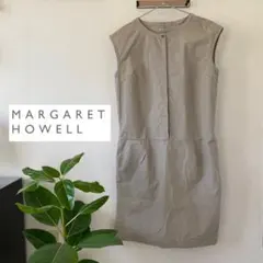 マーガレットハウエル ノースリーブワンピース