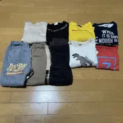 男の子　キッズ　まとめ売り　9着　120 長袖　長ズボン　秋　冬