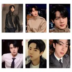 《JIN-61》BTS L版写真 ソクジン 6枚セット