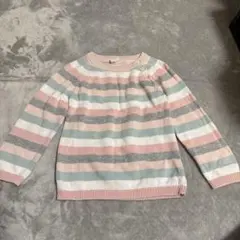 H&M ニットセーター 92サイズ ストライプ