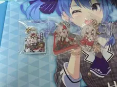 百鬼あやめ アクリルキーホルダー3つ