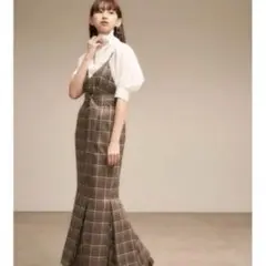 キャミソールワンピース ロングワンピース